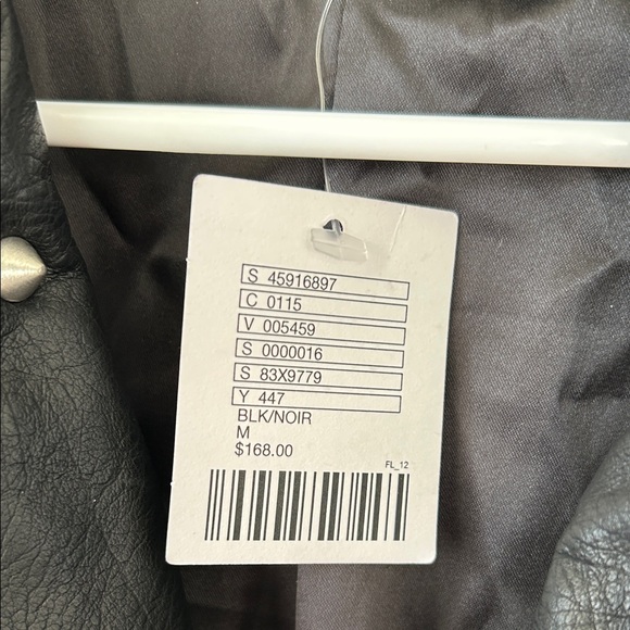 NWT BlankNYC budding romance Floral Embroidered Black moto Jacket M - Picture 7 of 14